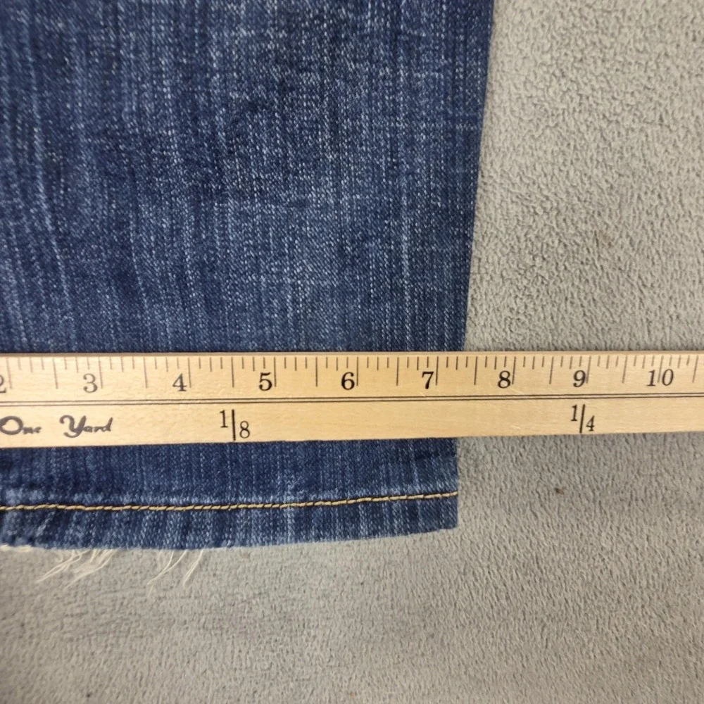 Diesel Jeans Mens 32x32 Blue Heeven Slim Tapered Made in Italy Button Fly 008II